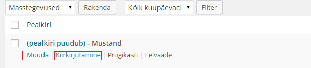Muutmine